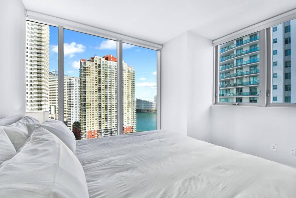 Lovely Upscale Condo Gorgeous View 2Bd 2Bath In Brickell Miami Exterior photo