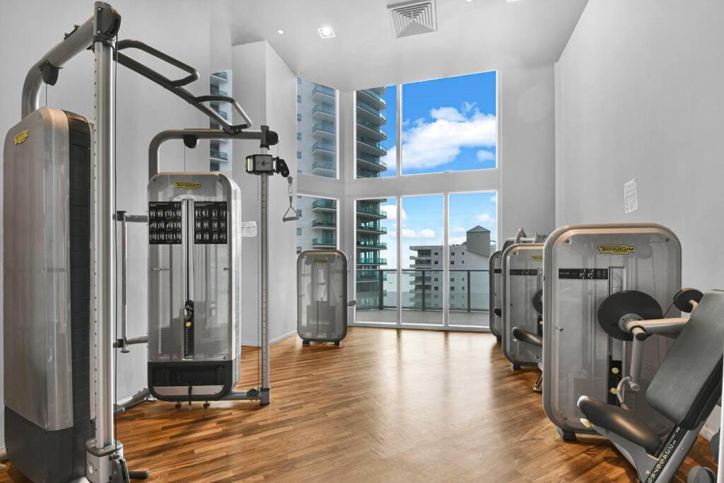 Lovely Upscale Condo Gorgeous View 2Bd 2Bath In Brickell Miami Exterior photo